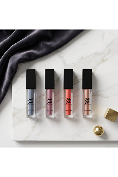 Extramall Set 4 Farduri de Pleoape Lichide – Waterproof, Pigmentate – Roșu, N...