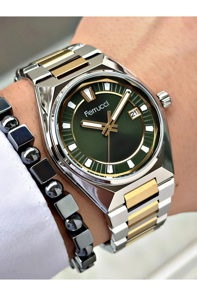 Ferrucci Men's Calendar Wristwatch