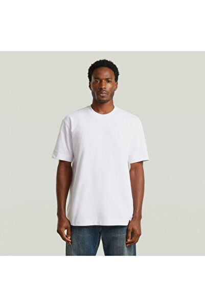 G-STAR RAW تي شيرت رجالي أبيض