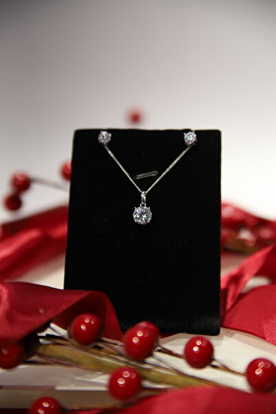 CHARM Crystal Classic Set – Necklace and Earrings