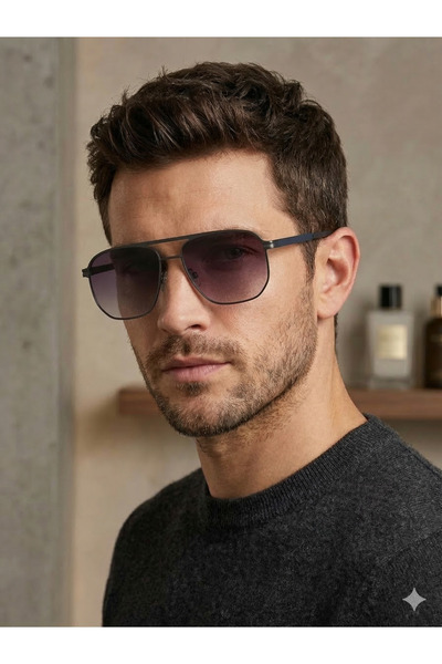 BLACK 8530 C3 60 Men's Sunglasses