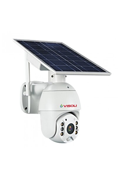 Visoli Visoli® VS-S10-4G PRO 4G Sim Surveillance Camera, 4MP Resolution, Outd...