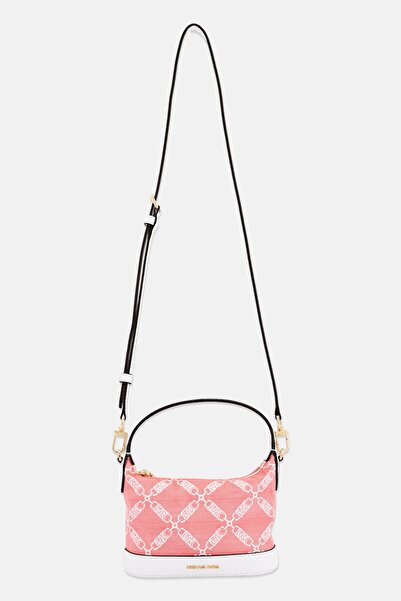 Michael Kors Women Brand Logo Cross Body Bag, Pink