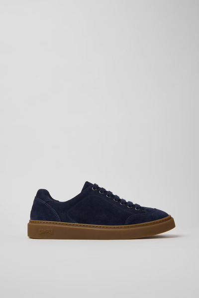 CAMPER Table Runner Twentyfive Men's Blue Suede Sports Shoes