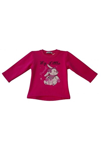 KIMEX - Pulover din polar pentru bebeluși, model iepure, roz, 80 cm