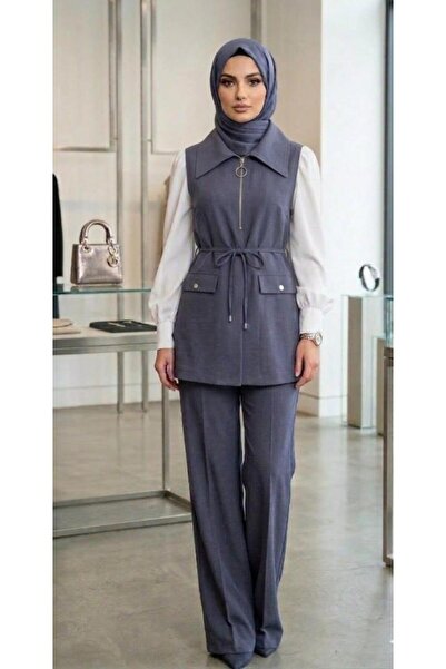 Tebrikler tekstil Women's 2-Piece Set with Hijab G4755