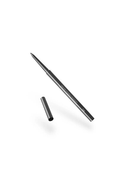 Kiko Snow-Kissed Holiday Slim Stroke Micro Eyeliner & Kajal 04 Black Slalom