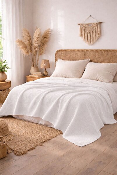 Violacasa Sima 100% Cotton Jacquard 220X230Cm Double Piqué