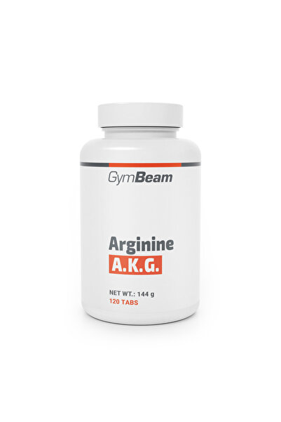 GymBeam Arginină A.K.G, 120 comprimate, fără aromă