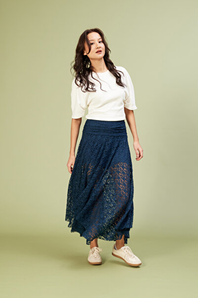 Nisan FUSTĂ LUNGĂ dantelă