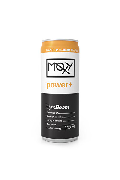 GymBeam Băutură energizantă MOXY Power+ 330 ml, 330 ml, mango maracuja
