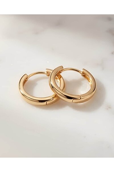 Portakal Esintisi Revina Basic Small Size Minimal Hoop Xuping Earrings