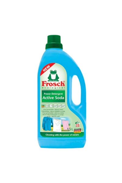 Frosch Detergent lichid, sodă activă, 1,5 l, 22 spălări