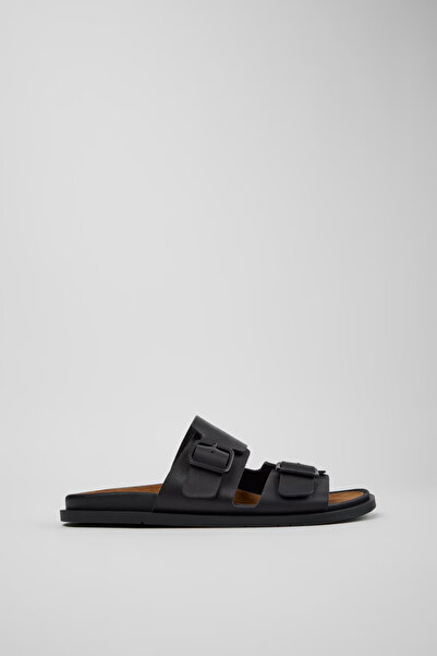 CAMPER Lluc Sandal Men's Black Leather Sandals