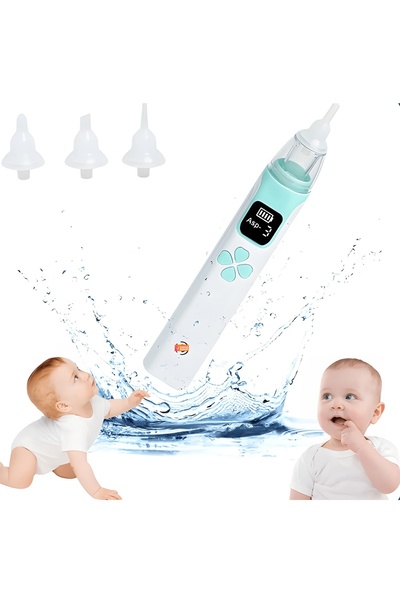 Teno Aspirator nazal electric pentru bebeluși cu 3 vârfuri - Igienă garantată