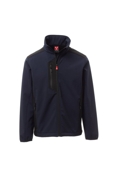 PAYPER Jachetă softshell Galway, 95% poliester + 5% elastan Softshell, Bleuma...