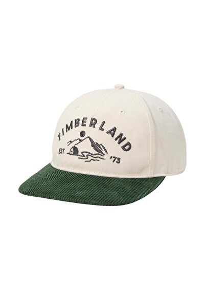 Timberland B0A67Eaa6X1-R Mountain Cord Baseball Cap Men's Hat White