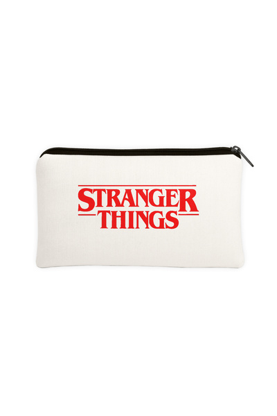 Hayali Şeyler Stranger Things Yazılı Dizi Temalı Kalemlik Çok Amaçlı Organizer