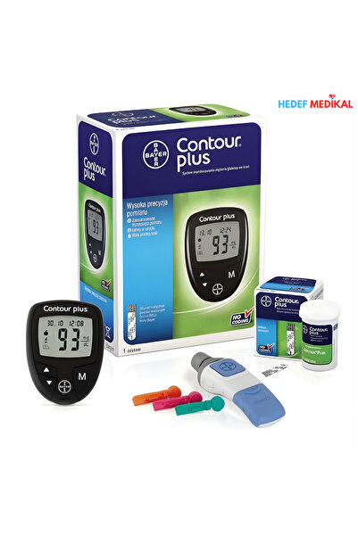 CONTOUR PLUS Elite Seker Ölçüm Cihazı + 50 Ölçüm Stribi