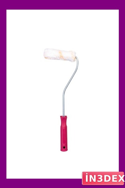 İN3DEX مجموعة رولات الطلاء الصغيرة للمساحات الضيقة مع 6 قطع غيار