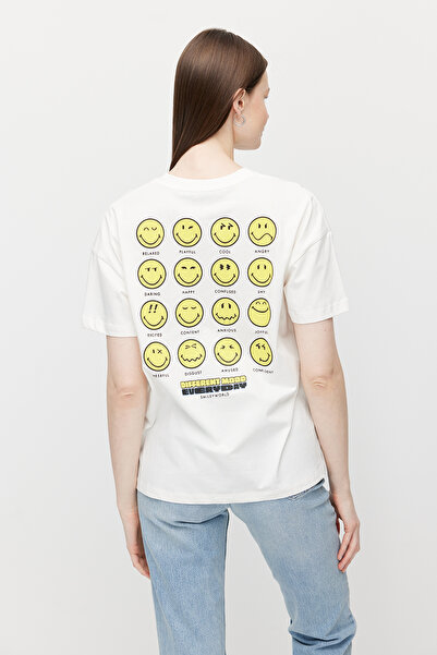 PAULMARK Жіноча базова футболка з принтом на спині