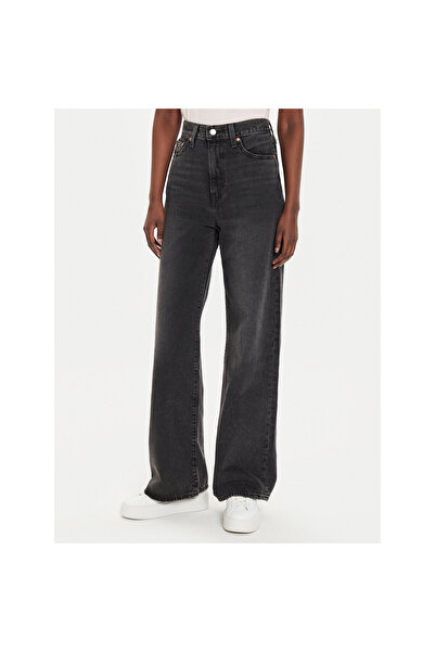 Levis Blugi de damă Levi's negri Ribcage A6081-0011