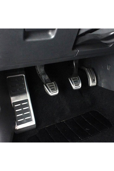 SML Dizayn VW-Audi-Seat-Skoda Uyumlu Manuel Pedal Seti - 4 Parça Nikelajlı Ge...
