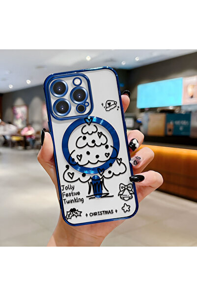 Hontinga iPhone 16 Pro Compatible Transparent Soft Silicone Magsafe Wireless ...