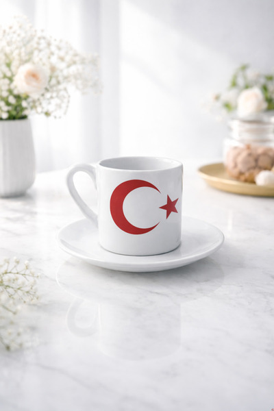 Ayyıldız Potre Kahve Fincanı