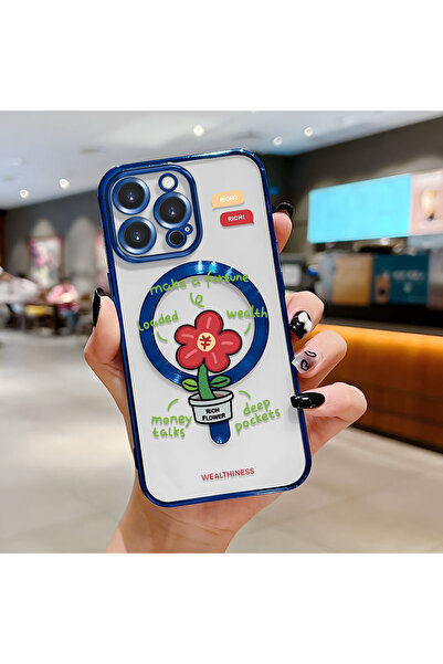 Hontinga حافظة هاتف لاسلكية من السيليكون الناعم الشفاف متوافقة مع هاتف iPhone...