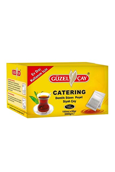 Güzel Çay Catering Demlik Poşet Çay 30gr X 100 Adet 3 Kg