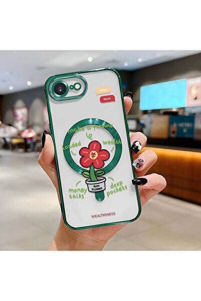 Hontinga حافظة هاتف لاسلكية من السيليكون الناعم الشفاف متوافقة مع iPhone 16e ...