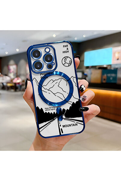 Hontinga iPhone 16 Pro Compatible Transparent Soft Silicone Magsafe Wireless ...