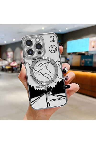 Hontinga حافظة هاتف لاسلكية من السيليكون الناعم الشفاف متوافقة مع هاتف iPhone...