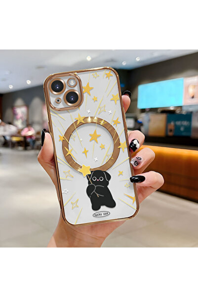 Hontinga حافظة لاسلكية من السيليكون الناعم الشفاف متوافقة مع هاتف iPhone 14 ب...