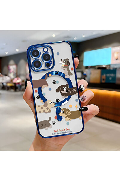 Hontinga iPhone 14 Pro Compatible Transparent Soft Silicone Magsafe Wireless ...