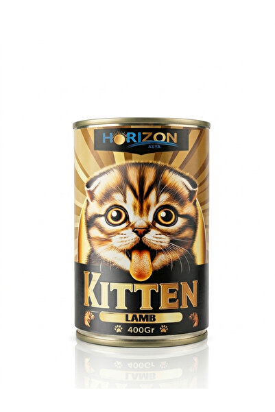 Horizon طعام آسيا الممتاز للقطط الصغيرة الرطب - بنكهة لحم الضأن، علبة 400 غرام