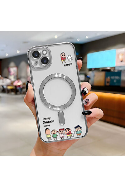 Hontinga حافظة هاتف لاسلكية من السيليكون الناعم الشفاف متوافقة مع هاتف iPhone...