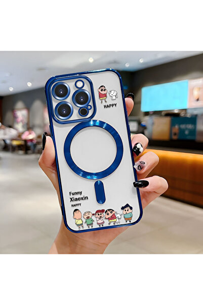 Hontinga iPhone 16 Pro Compatible Transparent Soft Silicone Magsafe Wireless ...