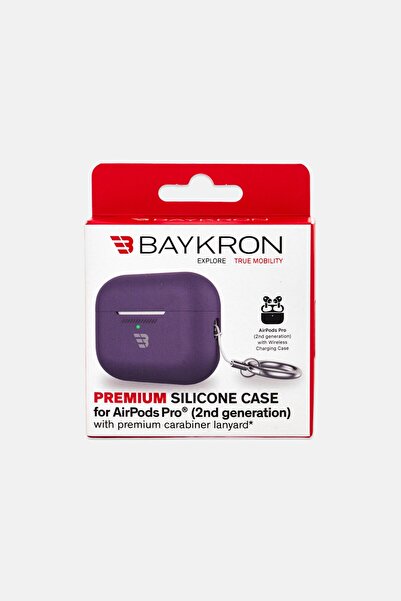 baykron AirPods Pro Premium Silicone Case, Purple