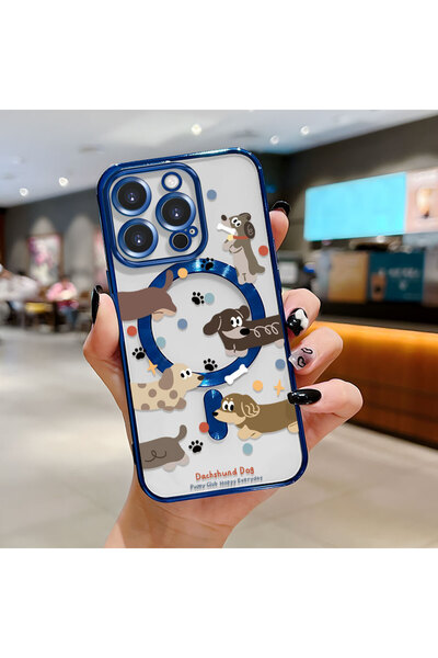 Hontinga iPhone 16 Pro Compatible Transparent Soft Silicone Magsafe Wireless ...