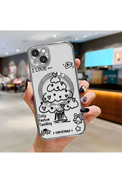 Hontinga حافظة هاتف لاسلكية من السيليكون الناعم الشفاف متوافقة مع هاتف iPhone...