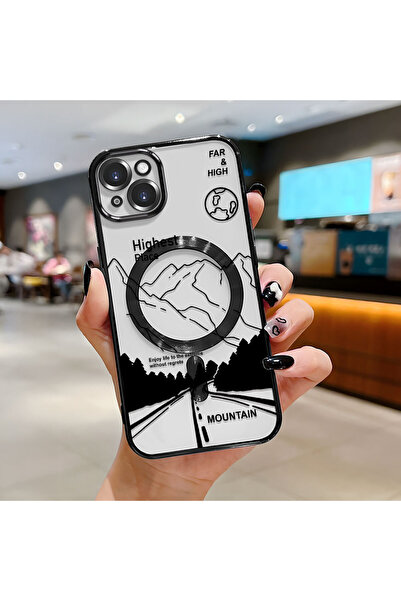 Hontinga حافظة هاتف لاسلكية من السيليكون الناعم الشفاف متوافقة مع هاتف iPhone...