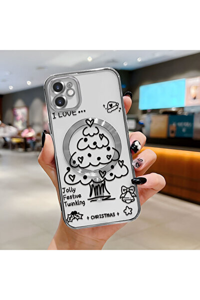 Hontinga حافظة هاتف لاسلكية من السيليكون الناعم الشفاف متوافقة مع هاتف iPhone...