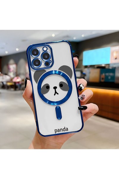 Hontinga iPhone 16 Pro Max Compatible Transparent Soft Silicone Magsafe Wirel...