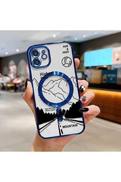 Hontinga iPhone 12 Compatible Transparent Soft Silicone Magsafe Wireless Phon...