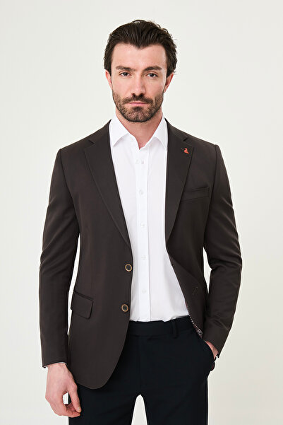 Mcr Jachetă Buklet ecosez Slimfit