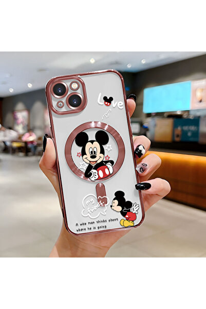 Hontinga iPhone 13 Compatible Transparent Soft Silicone Magsafe Wireless Phon...