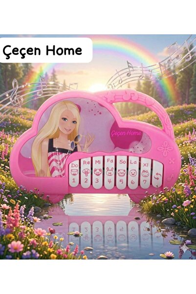 ÇEÇEN HOME (1 Adet) Kız Çocuk Mini Boy Oyuncak Piyano , Oyuncak Müzik Aleti (...