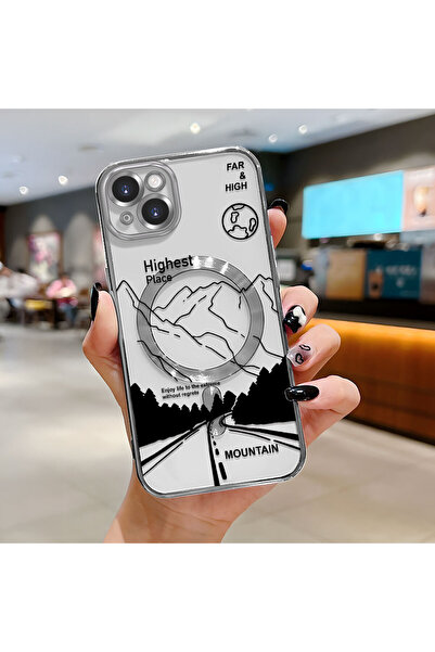 Hontinga حافظة هاتف لاسلكية من السيليكون الناعم الشفاف متوافقة مع هاتف iPhone...